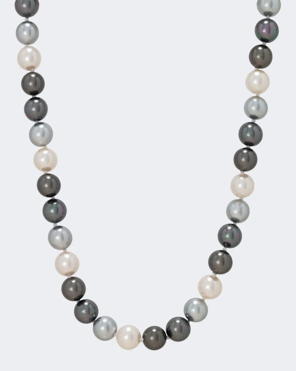 Collier aus MK-Perlen 11 mm