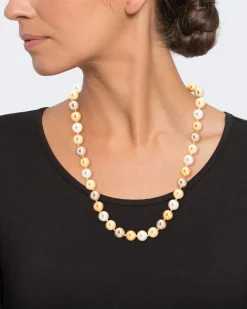 Collier aus MK-Perlen 11 mm