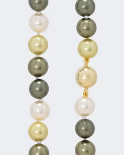 Collier aus MK-Perlen 11 mm