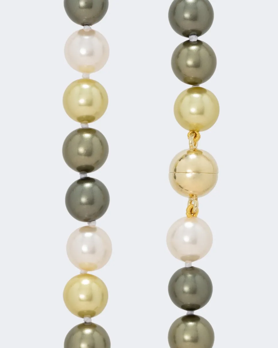 Collier aus MK-Perlen 11 mm