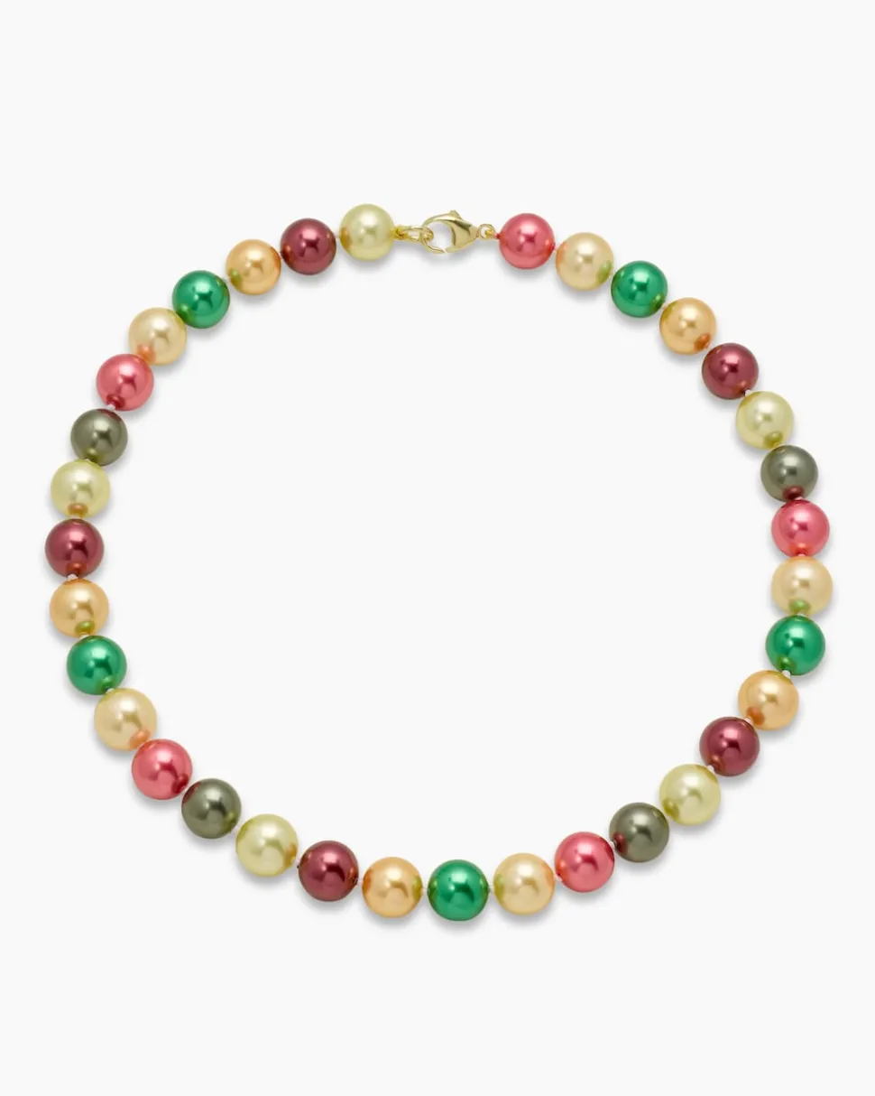 Collier aus MK-Perlen 12 mm