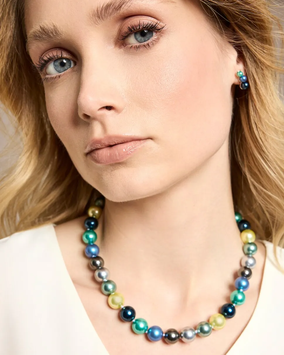 Collier aus MK-Perlen 12 mm