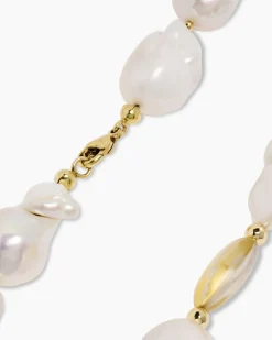 Collier aus Süßwasserzuchtperlen