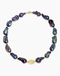 Collier aus Süßwasserzuchtperlen