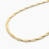 Collier im Flechtdesign