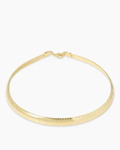 Collier im Schlangenketten-Design