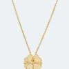 Collier "Kleeblatt/Baum des Lebens"