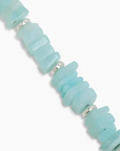 Collier mit blauem Opal