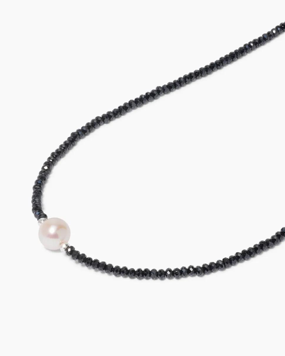 Collier mit Edelsteinen & SWZ-Perle