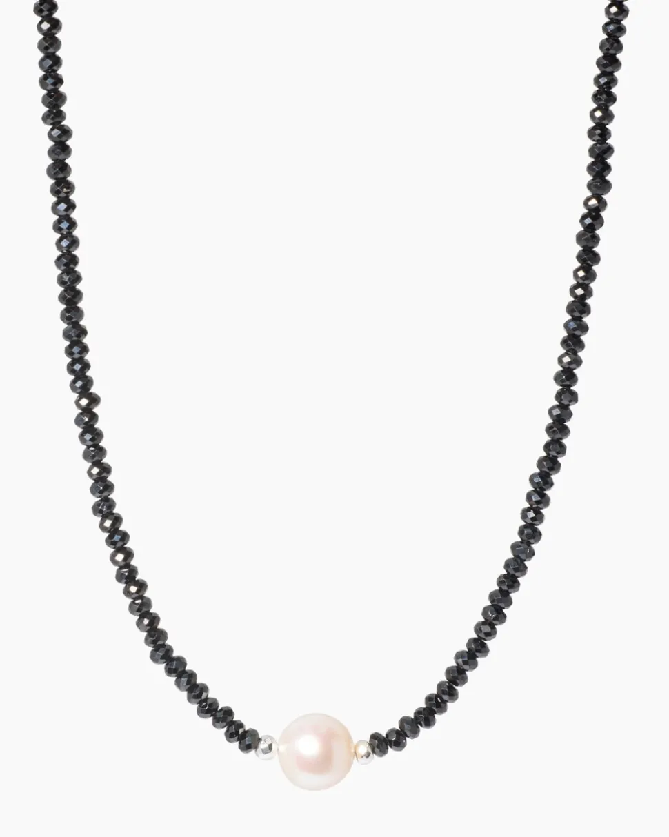 Collier mit Edelsteinen & SWZ-Perle