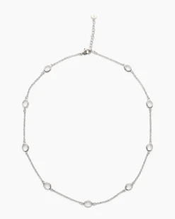 Collier mit Glassteinen