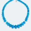 Collier mit Howlith und Hämatit
