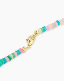 Collier mit Kristallopal