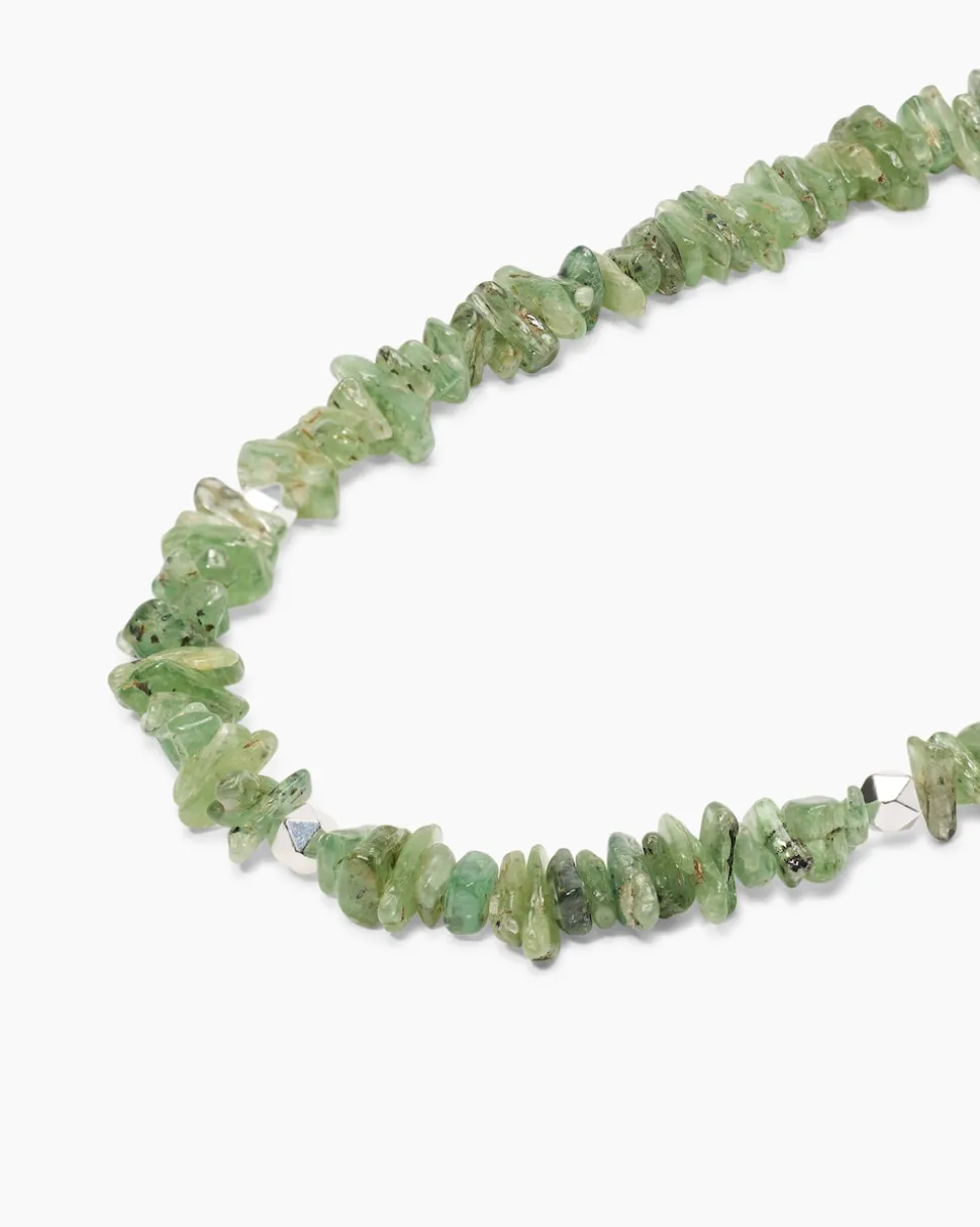 Collier mit Kyanit und Hämatit