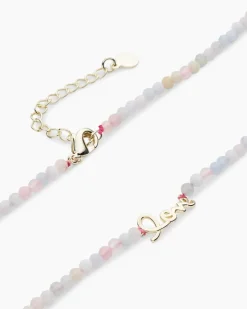 Collier mit love-Schriftzug