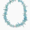 Collier mit Milky Aquamarin und Hämatit
