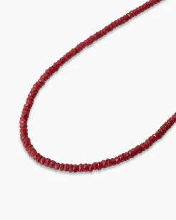 Collier mit Rubin