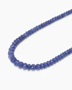 Collier mit Tansanit AAAA