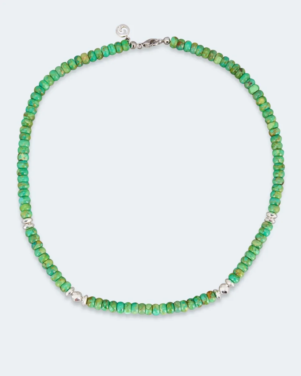 Collier mit Türkis und Hämatit