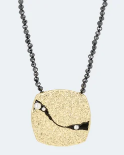 Collier mit Zirkonia und Anhänger