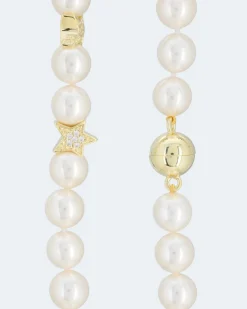 Collier MK-Perle 10 mm & Zirkonia