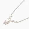 Collier "Schmetterling" mit Zirkonia