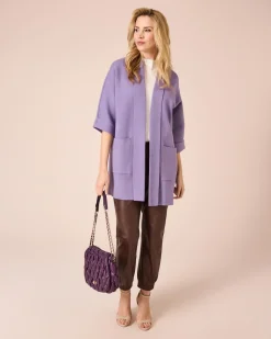 Cosy Cardigan mit 3/4-Ärmeln