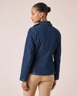 Denim-Blazer