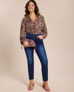 Denim Hose mit Gummibund