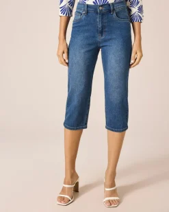Denim Stretch 3/4-Hose