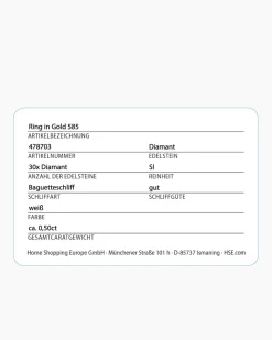 Diamantring 0,50 ct