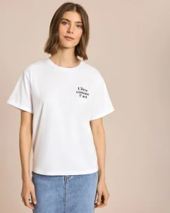 Doppelpack-Shirt mit Slogan