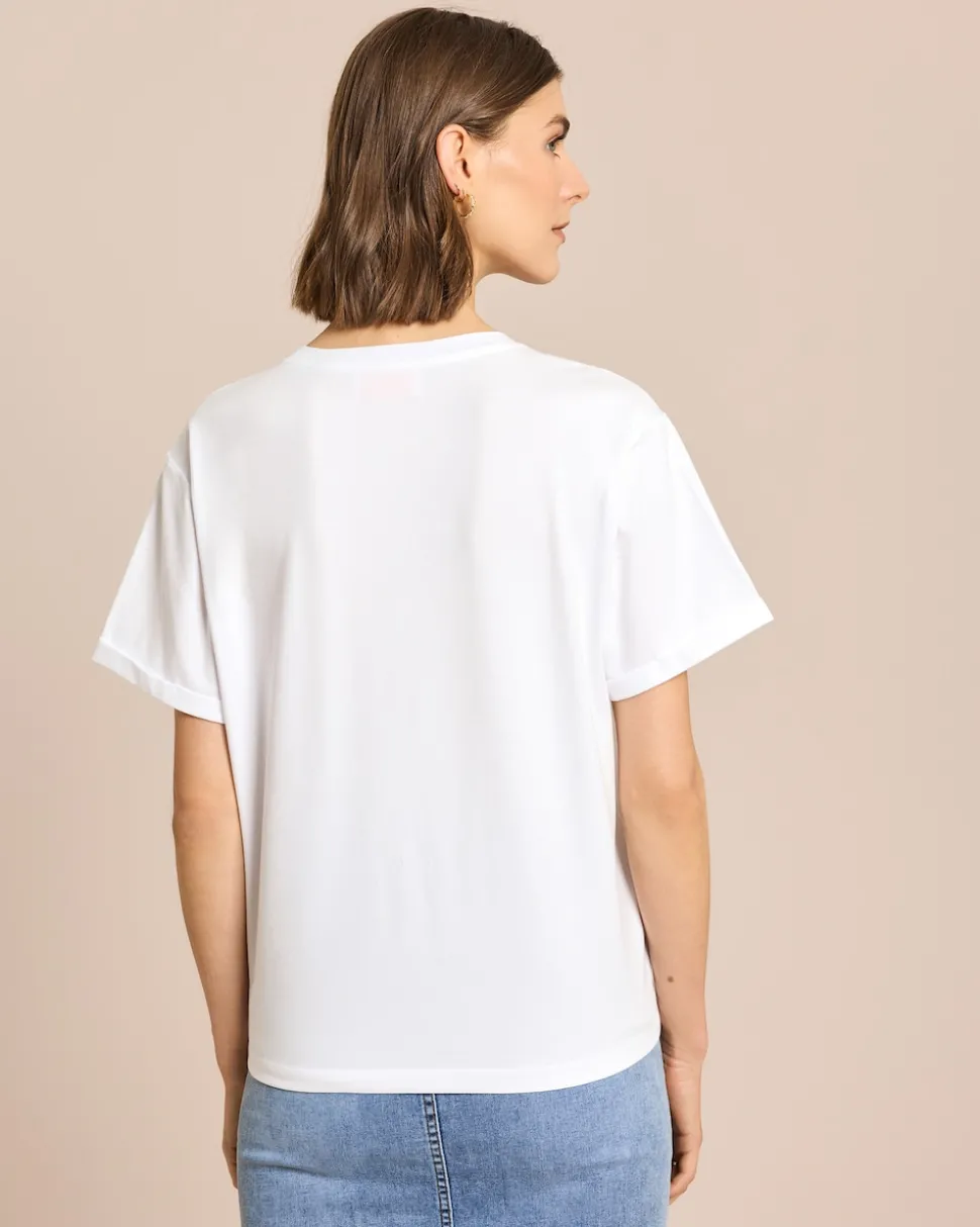 Doppelpack-Shirt mit Slogan