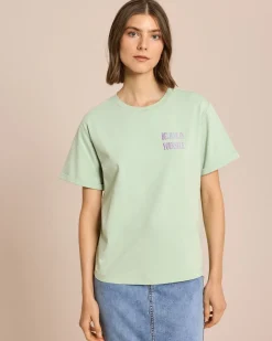 Doppelpack-Shirt mit Slogan
