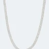 Flechtcollier mit Zirkonia