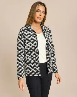 Fleece Cardigan mit Eingrifftaschen