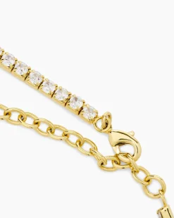 Flex-Collier mit Zirkonia