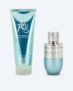 Gesichtspeeling und -serum