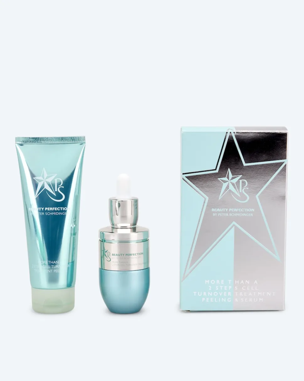 Gesichtspeeling und -serum