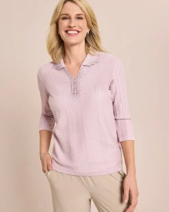 Glow Pullover Polokragen