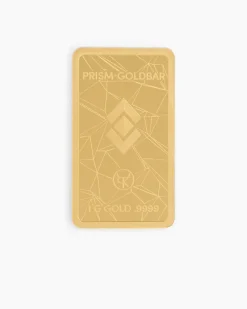 Goldbarren mit Prism-Effekt