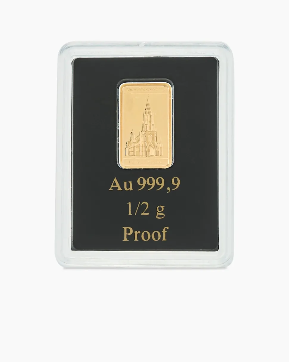 Goldmünzbarren BW Freiburger Münster
