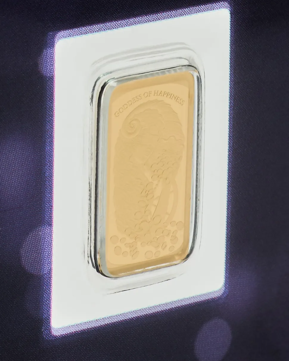Goldmünzbarren Glücksgöttin Fortuna 2025
