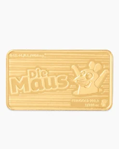 Goldmünzbarren 50 Jahre Die Maus: Laufen