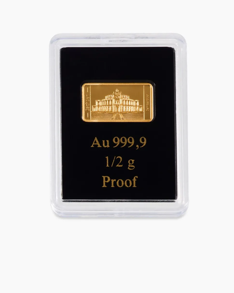 Goldmünzbarren SN Semper Oper Dresden