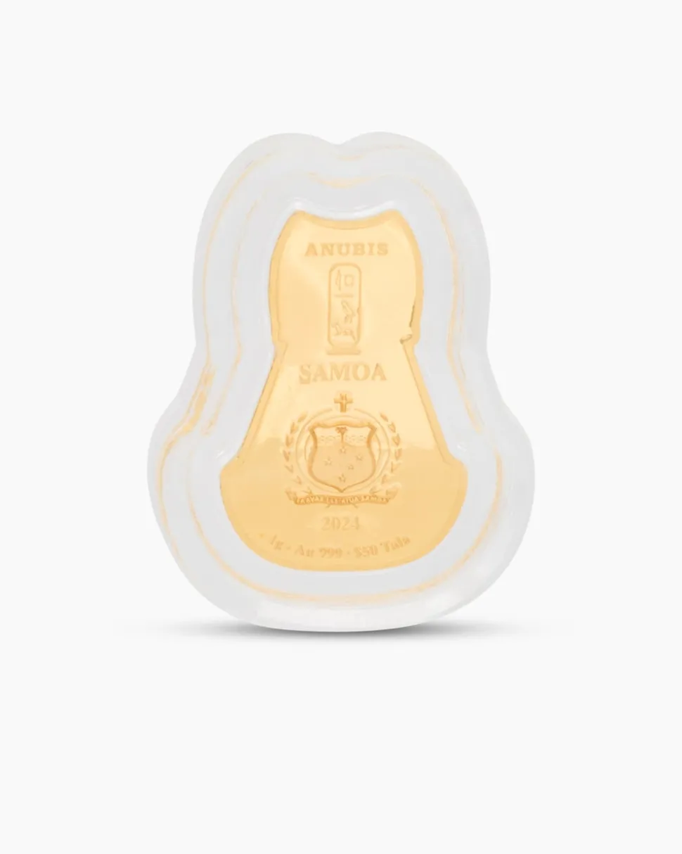 Goldmünze Anubis 2024