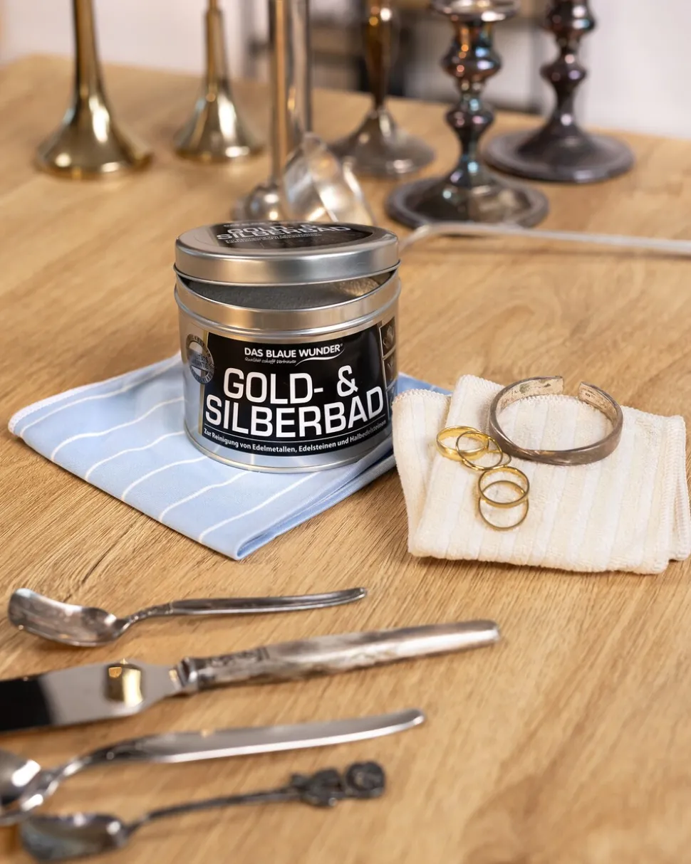 Gold- und Silberbad