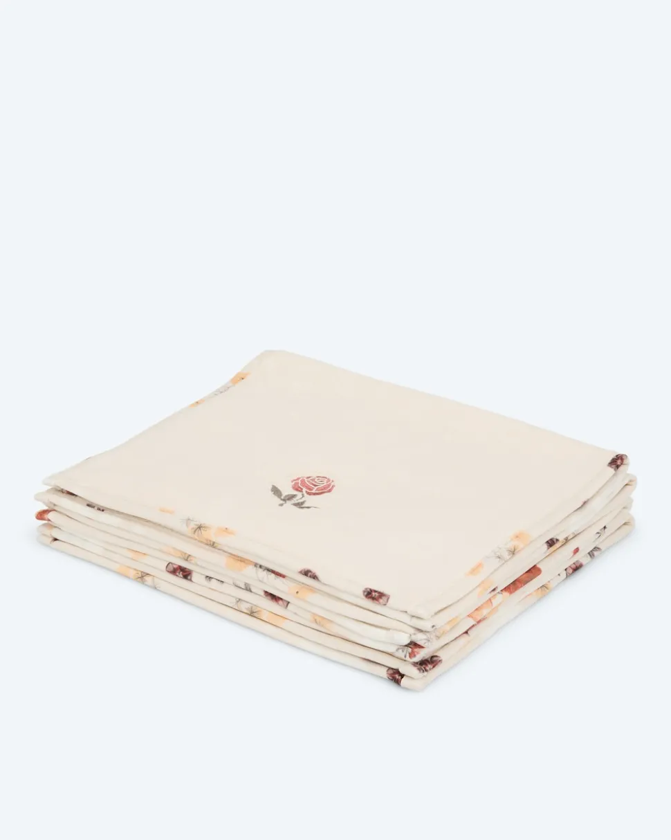 Gästehandtuch-Set "Englische Rose", 4tlg.