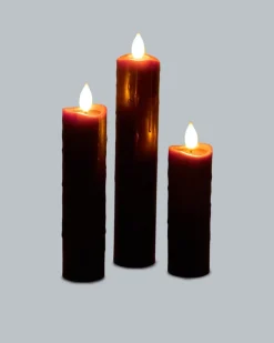 3 Halloween XL LED- Votivkerzen