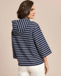 Hoody mit weiten 3/4-Ärmel